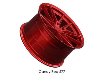 577 Candy Red Wheel; 18x9.5; 35mm Offset (10-14 Mustang GT w/o Performance Pack, V6)