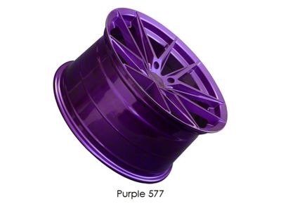 577 Purple Wheel; 19x10; 40mm Offset (10-14 Mustang)