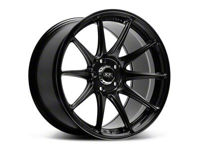 XXR 527R Black Wheel; 18x8.5 (15-23 Mustang EcoBoost w/o Performance Pack, V6)