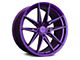 XXR 577 Purple Wheel; 18x8.5 (2024 Mustang EcoBoost w/o Performance Pack)