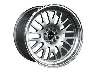 531 Hyper Silver with Machined Lip Wheel; 18x8.5; 35mm Offset (94-98 Mustang)