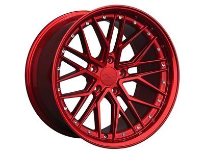 571 Candy Red Wheel; 18x10; 25mm Offset (94-98 Mustang)