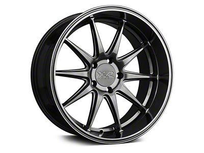 XXR 527D Chromium Black Wheel; Rear Only; 18x10.5 (99-04 Mustang)
