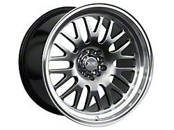 531 Chromium Black with Machined Lip Wheel; 18x8.5; 35mm Offset (99-04 Mustang)