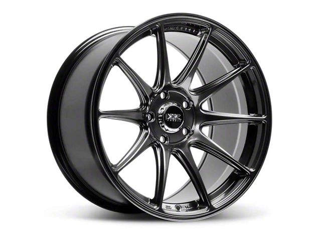 XXR 527R Chromium Black Wheel; 18x8.5 (16-24 Camaro LS, LT)