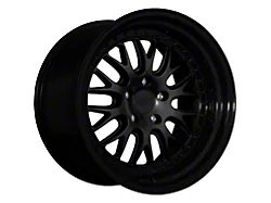XXR 570 Flat Black with Gloss Black Lip Wheel; 18x8.5 (16-23 Camaro LS, LT, LT1)