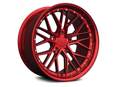 571 Candy Red Wheel; 20x9; 35mm Offset (16-24 Camaro)