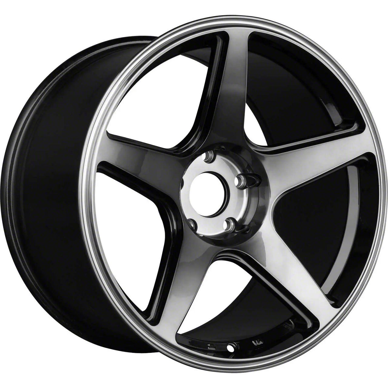 Camaro 575 Phantom Black Wheel; 18x9.5; 35mm Offset (16-24 Camaro ...