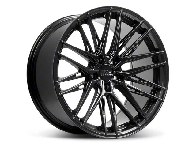 XXR 582 Chromium Black Wheel; 18x8.5 (16-24 Camaro LS, LT)