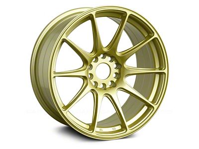 XXR 527 Gold Wheel; 18x8; 42mm Offset (21-25 Mustang Mach-E, Excluding GT)