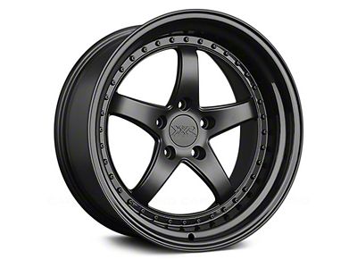 565 Flat Black with Gloss Black Lip Wheel; 18x8.5; 35mm Offset (21-25 Mustang Mach-E, Excluding GT)