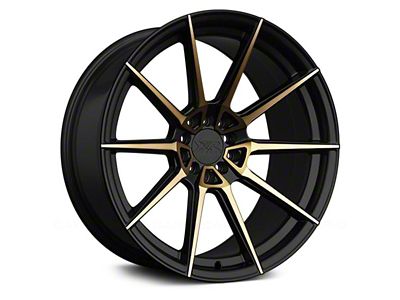 567 Bronze and Black Wheel; 18x8.5; 35mm Offset (21-25 Mustang Mach-E, Excluding GT)