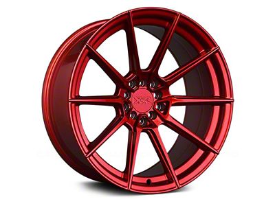 XXR 567 Candy Red Wheel; 18x8.5; 35mm Offset (21-25 Mustang Mach-E, Excluding GT)