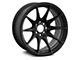 XXR 527 Flat Black Wheel; Rear Only; 18x9.75 (99-04 Mustang)