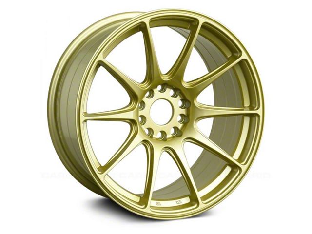 XXR 527 Gold Wheel; 18x9.75 (15-23 Mustang GT, EcoBoost, V6)