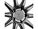 XXR 527D Chromium Black Wheel; Rear Only; 20x10.5 (15-23 Mustang GT, EcoBoost, V6)