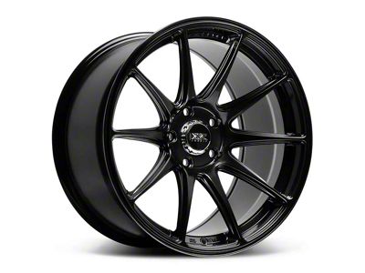 XXR 527R Black Wheel; Rear Only; 18x10 (2024 Mustang EcoBoost w/o Performance Pack)