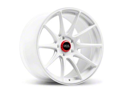 527R White Wheel; Rear Only; 18x10; 35mm Offset (24-25 Mustang EcoBoost w/o Performance Pack)