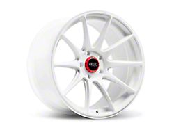 XXR 527R White Wheel; Rear Only; 18x10 (2024 Mustang EcoBoost w/o Performance Pack)