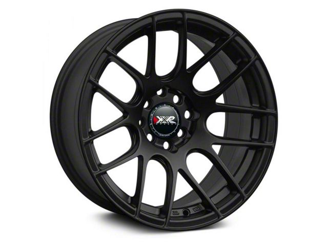 XXR 530 Flat Black Wheel; 17x8.25 (99-04 Mustang)