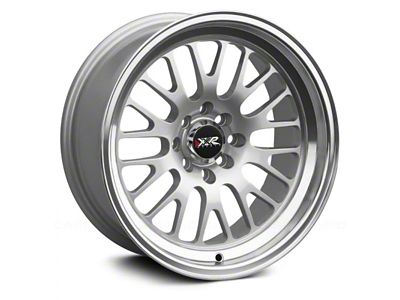 531 Hyper Silver with Machined Lip Wheel; 17x8; 35mm Offset (99-04 Mustang)
