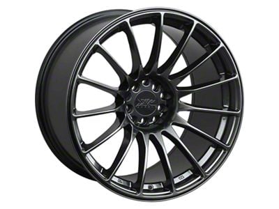 XXR 550 Chromium Black Wheel; 18x8.75 (2024 Mustang EcoBoost w/o Performance Pack)