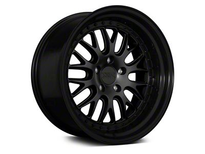 570 Flat Black with Gloss Black Lip Wheel; 18x8.5; 35mm Offset (15-23 Mustang EcoBoost w/o Performance Pack, V6)
