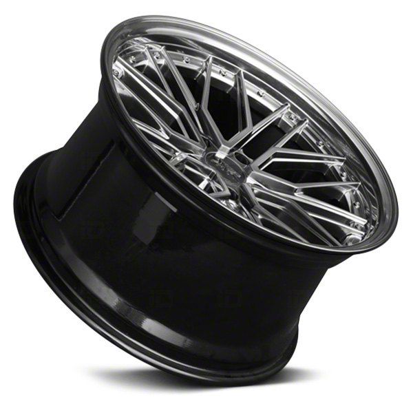Mustang 571 Chromium Black Wheel; 20x9; 35mm Offset (15-23 Mustang