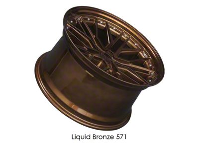 571 Liquid Bronze Wheel; 18x10; 25mm Offset (99-04 Mustang)