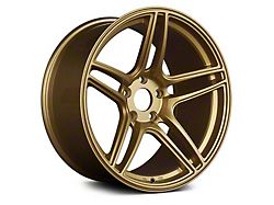 XXR 572 Gold Wheel; 18x8.5 (15-23 Mustang EcoBoost w/o Performance Pack, V6)