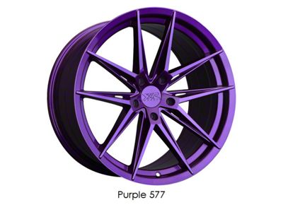 577 Purple Wheel; 18x9.5; 35mm Offset (24-25 Mustang EcoBoost w/o Performance Pack)