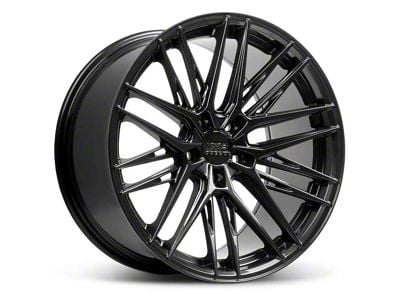 XXR 582 Chromium Black Wheel; 19x8.5 (2024 Mustang EcoBoost w/o Performance Pack)