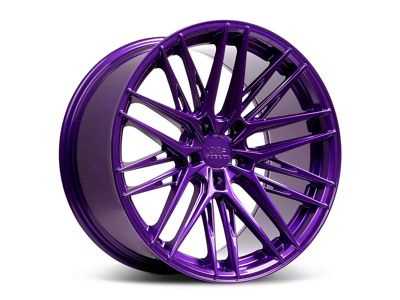 582 Purple Wheel; Rear Only; 19x10; 40mm Offset (24-26 Mustang)