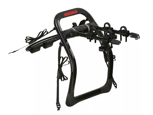 Yakima FullBack Premium Trunk Bike Rack; Carries 3 Bikes (Universal; Some Adaptation May Be Required)