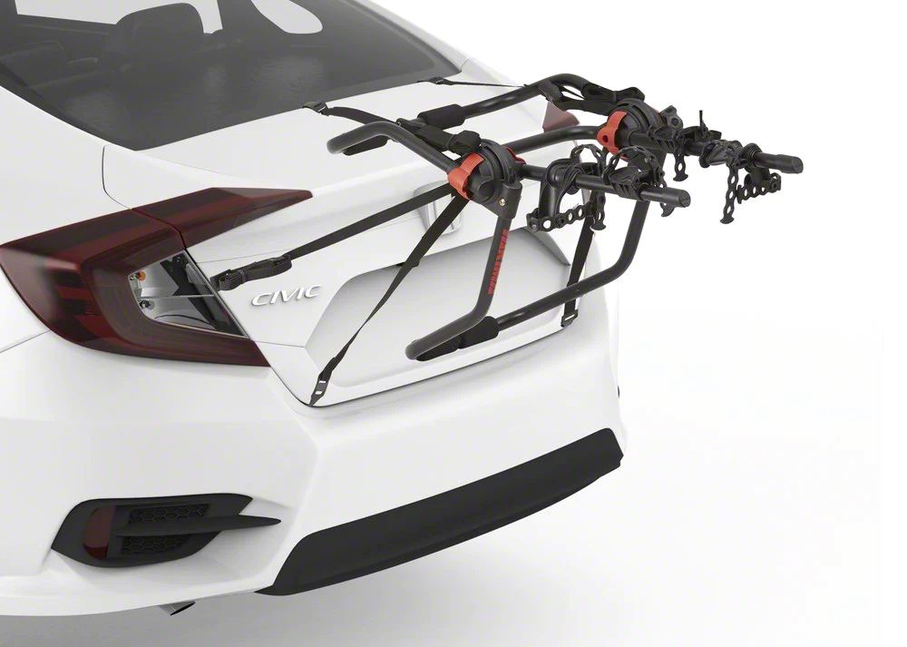 Yakima Mustang HangOut Trunk Bike Rack; Carries 2 Bikes 8002637