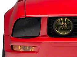 SEC10 Fog Light Tint; Yellow (05-12 Mustang GT)