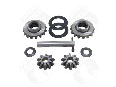 Yukon Gear Differential Carrier Gear Kit; Rear Axle; Ford 8.80-Inch; Standard Open Spider Gear Set; 28-Spline; 0.75-Inch Cross Pin Shaft (79-09 Mustang)