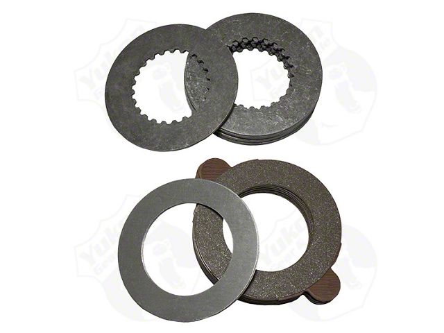 Yukon Gear Differential Clutch Pack; Rear; Ford 8.80-Inch; Trac-Loc Clutch Kit; Composite Clutches; Replaces Early Long Ear Design (79-14 Mustang)