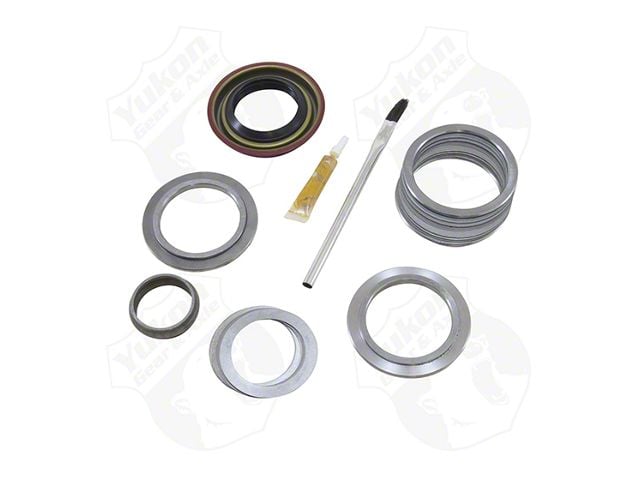 Yukon Gear Differential Rebuild Kit; Rear; Ford 7.50-Inch; Includes Pinion Seal and Crush Sleeve; If Applicable Complete Shim Kit, Marking Compound and Brush (79-10 Mustang)