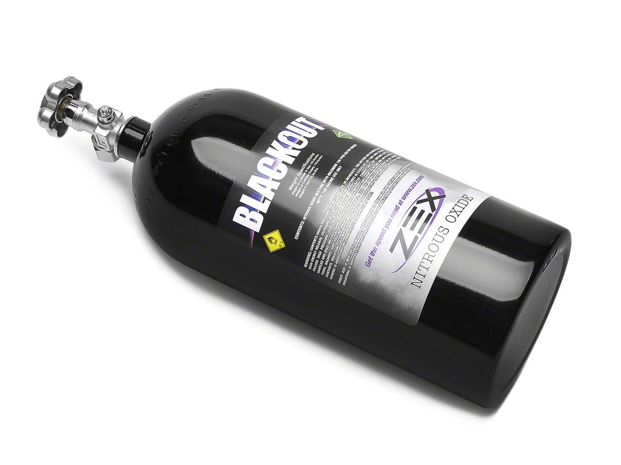 ZEX Mustang High Output Blackout Wet Injected Nitrous System
