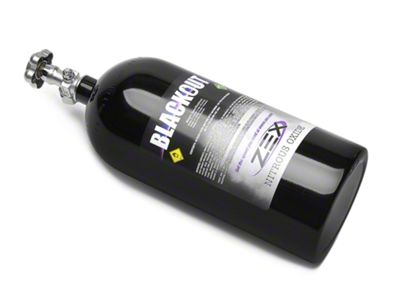 ZEX High Output Blackout Wet Injected Nitrous System (05-10 Mustang GT)