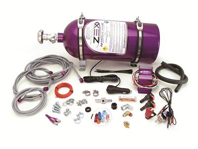 ZEX Wet Injected Nitrous System with Purple Bottle (10-15 3.6L Camaro)