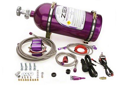 ZEX Wet Injected Nitrous System with Purple Bottle (10-15 Camaro SS)