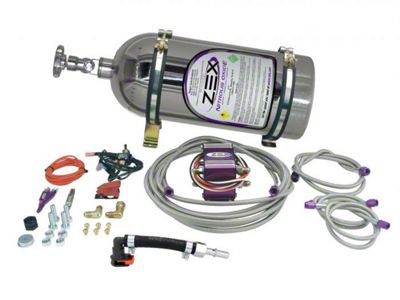 ZEX Wet Injected Nitrous System with Polished Bottle (08-23 V8 HEMI Challenger)