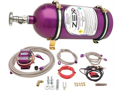 ZEX Wet Injected Direct Port Nitrous System with Purple Bottle (98-07 Corvette C5 & C6)