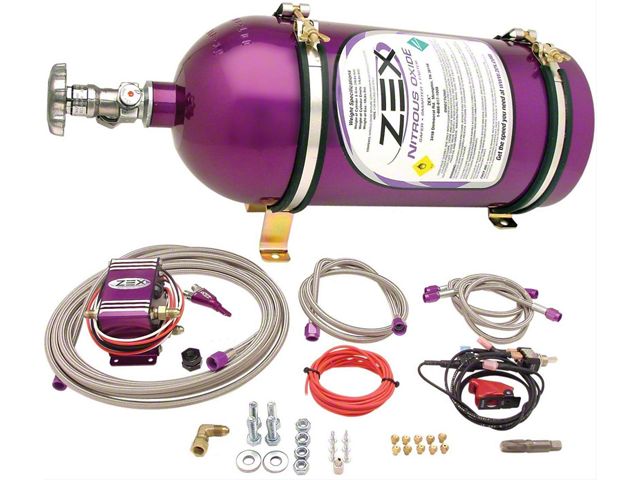 ZEX Wet Injected Direct Port Nitrous System with Purple Bottle (98-07 Corvette C5 & C6)