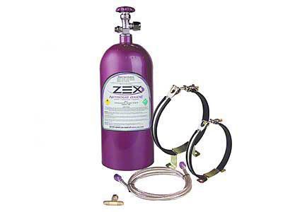 ZEX Maximizer Bottle Kit with Valve; Purple (79-14 Mustang)