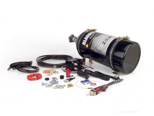ZEX Blackout Wet Injected Nitrous System (05-10 Mustang GT)