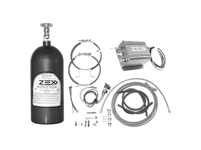ZEX Dry Injected Nitrous System with Polished Bottle (86-98 5.0L Mustang)