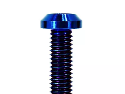 ZSPEC Design Stage 2 Dress Up Bolts Fastener Kit; Titanium; Blue (16-24 Camaro LT1, SS)